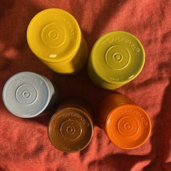 Tupperware Other - Five Tupperware cups ~ Vintage
